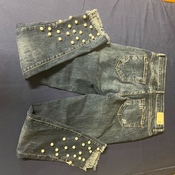 Zara basics jeans high rise size 2 - Picture 5 of 6